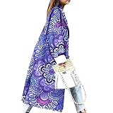 WHZXYDN Herbst Und Winter Mode Farbabstimmung Revers Digitaldruck Doppelseitige Wollmantel Jacke D