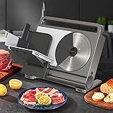 MAODEN 220 V Folding Multifunktionaler Heimschneider Manuell gehobeltes Fleisch Steak Brot Fett Französisches Brot Geschnittenes Obstbrot, für den Heimgeb