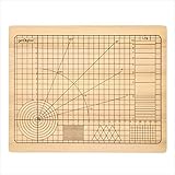 getDigital 11780 Schneidebrett Hochpräzision aus unbehandeltem Buchenholz mit Winkeln und geometrischen Formen 31 x 25 x 2