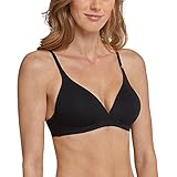 Schiesser Damen Softschalen BH Soft BH mit Schale, Gr. 80B, Schwarz (schwarz 000)
