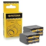 Premium Qualität - 2x Akku wie NP-F970 NPF970 mit Infochip