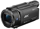 Sony FDR-AX53 - 4K Ultra Handycam (20-Fach optischer Zoom, 5-Achsen Bildstabilisation, NFC) schw