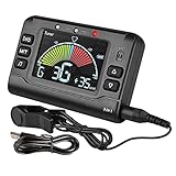 Elektronisches Metronom, Tuner für alle Instrumente - Gitarre, Violine, Klavier, Bass, Ukulele, Saxophon,