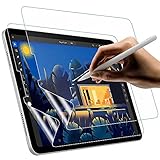 MoKo Entspiegelte Displayschutzfolie Kompatibel mit iPad Pro 12.9 5. Generation 2021/4. Gen 2020/2018, 2 Pack Blasenfreie Matte Schutzfolie Anti-Fingerabdruck Folie für iPad Pro 12.9 - Transp