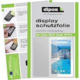 dipos I 2X Schutzfolie matt kompatibel mit Odys IEOS Quad 10 Pro Folie Display