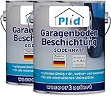 prinzcolor Premium Garagenbodenbeschichtung Bodenbeschichtung Bodenfarbe Silbergrau 5