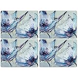 Pimpernel Platzdeckchen aus der Lila-Kollektion, 4 Stück