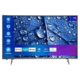 MEDION P14327 108 cm (43 Zoll) Full HD Fernseher (Smart-TV, HDR 10, Netflix, Prime Video, WLAN, PVR, Bluetooth, HD Triple Tuner, CI+)