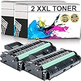 LABT Toner kompatibel zu Ricoh Aficio SP 201 N/SP 204 SN, SFN/SP 211 SU, SP 211 SF/SP 203 S/SP 213 w, SFNw, SFw, SUw/SP 220 Nw, SNW, SFNw | 2er Set | schwarz | 407254