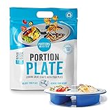 Portions Master All in One Teller | Diät Gewichtsverlust Hilfe | Lebensmittelmanagement & Portionen Kontrolle (alles in einem)