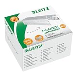 Leitz Power Performance Heftklammern P4 (26/8), Verzinkt, Box mit 5000 Heftklammern, 55590000