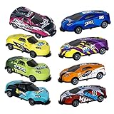 Stunt Toy Car,Creativity Mini Car Models,Pull Back Vehicles,Micro Racer Pocket Racer Spin Toys,Car Toys for Boys,Small Game Prizes for Children Kids Boy