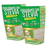 Stevia Süßstoff 400gr 0 Kalorien 100% Natürlich DulciLight | Zuckerersatz | 200gr x 2 Dulcilight Stevia = 4 kg Zuckerkraut | Granulat | 1gr = 10gr Zucker | Ideal für S