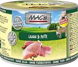 MAC's Cat Katzenfutter Lamm & Pute Nassfutter Dosen 12x200g