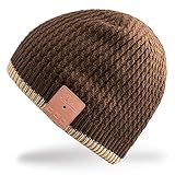 Rotibox Washable Bluetooth Musik-Beanie-Hut-Kappe mit drahtlosem Stereo über Ohr-Kopfhörer-Kopfhörer-Kopfhörer-Lautsprecher-Mikrofon-Händen geben frei für iPhone Ipad Samsung-androider Handy, Brow
