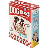 Nostalgic-Art Retro Vorratsdose XL Dog Food – Geschenk-Idee für Hunde-Besitzer, Aufbewahrungsbox für Trockenfutter, 4