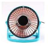 WYBFZTT-188 Mini-Heizung Elektrische Heizung Mini-Heizungsventilator Persönliche Handy-Heizung Luftwärmer Silent Home Office Space Heater (Color : Blue)