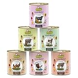 GranataPet Liebling's Mahlzeit Multipack 2, Nassfutter für Hunde, Hundefutter ohne Getreide & ohne Zuckerzusätze, Alleinfuttermittel, 6 x 800 g