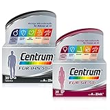 Centrum Generation 50+ für Ihn 1 x 30 Tabletten, Centrum Generation 50+ für Sie 1 x 30 Tab