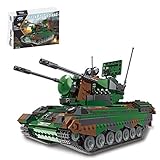 SENG 1352 Teile Militär Fahrzeug Bausteine Modell, Militärischer Artilleriepanzer Militär Panzer Bauset, Kompatibel mit Leg