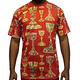 Crooks & Castles High Power T-Shirt Rot Multi Gr. S,