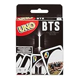 Mattel Games GDG35 - UNO BTS Kartenspiel für 2 bis 10 Spieler, Kartenspiele ab 7 Jahren, K Pop Merch B