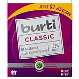 2x Burti Classic 4,31kg pflegeleichte farbige und feine Waschmittel für 57 W