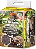 Substrat für Schildkröten und Terrarium Floragard 20 L