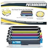 5erPackPatronenbobXL Toner kompatibel zu Brother TN-242 TN-246 für Brother HL-3142 CW HL-3152 HL-3172 DCP-9017CDW DCP-9022 MFC-9142 MFC-9332 MFC-9342