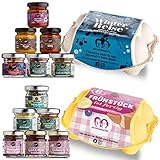 Gepp's 2er Tasting Box Wintergenussreise I Geschenk-Set für die Winterzeit mit 12 Gewürzen, Saucen & Konfitüren I Delikatessen Geschenk für Männer & Frauen (A0077)