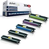 5x Print-Klex Tonerkartuschen kompatibel für Brother MFC-L 3700 Series MFC-L 3710 CW MFC-L 3730 CDN MFC-L 3740 CDN MFC-L 3750 CDW MFC-L 3770 CDW TN-243 TN243 TN 243 TN-247 TN 247 TN247 BKCMY-O