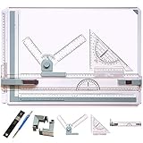 Frylr A3 Zeichenplatte Zeichenbrett A3 Zeichentisch Professionell Arbeiten Schnellzeichenplatte 50 x 36.5
