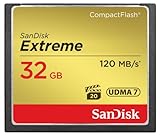 SanDisk Extreme CompactFlash UDMA7 32GB bis zu 120 MB/Sek Speicherk