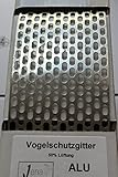 Vogelschutzgitter Alu 100mm zu 10