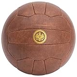 Eintracht Frankfurt Fußball - Retro - braun, Ball Gr. 5 SGE - Plus Lesezeichen I Love Frank