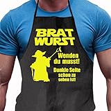 Grillschürze Dunkle Seite - Lustiges Geschenk für Männer und Star Wars F