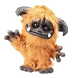 MSLing Didymus Und Ingwer Troll Plüsch Puppe, Labyrinth Ludo Plüsch Ausgestopfte Spielzeuglabyrinth des Teufelskreatures Niedliches Fuchs Terrier Puppenspielzeug Lustiges Geschenk