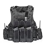 YAKEDA Camo Taktische Weste, Jacke, verstellbare Platte, für Armee,