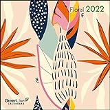 GreenLine Floral 2022 - Wand-Kalender - Broschüren-Kalender - 30x30 - 30x60 geöffnet - B