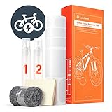 Luxshield E Bike Lackschutzfolie für eBike, Pedelec, Elektro Fahrrad, E-Bike, MTB etc. - 20-teiliges Rahmen-Set gegen Steinschlag - Transparent & selbstkleb