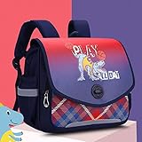 YXYOL Schulranzen für Grundschüler,Rucksäcke für Jungen und Mädchen,Fashion-Space-Schulranzen,Meerjungfrau-Schulranzen,Cartoon-Muster,wasserdichte,reflektierende S