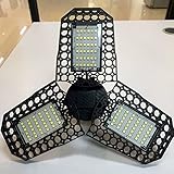 Verformbare LED-Deckenleuchte 85-265V Superhelle Klapplampe für Heimlager Werkstatt Garag