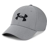 Under Armour Herren Men's Blitzing 3.0 Capatmungsaktive Mütze mit Schirm, Graphite / Black / Black, M/L