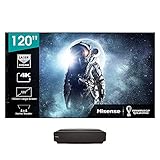 Hisense 120L5F-A12 (120 Zoll) Laser-Projektor (120 Zoll Soft Panel, 4K Laser TV, UHD, HDR, Laser Technologie, VIDAA U Smart-TV, Triple Tuner DVB-C/ S/ S2/ T/ T2, Lieferung inkl. Panel)
