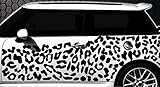 HR-WERBEDESIGN Leopard Pixel Cyber Camouflage XXL Set Auto Aufkleber Sticker Stylin W