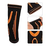 Qqmora Ellenbogenbandage, Unterarmstützschutz 1 Paar Hochkompatibles Nylon + Latex für Volleyball für Sportliebhab