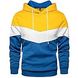 KENAIJING Herren Hoodie, Herren und Damen Langarm Kapuzenp