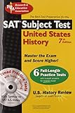 SAT Subject Test(tm) United States History W/CD [With CDROM] (REA's Test Preps)