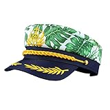 SOIMISS Yacht Kapitän Hüte Sailor Cap Skipper Hut Navy Marine Admiral Kappe H