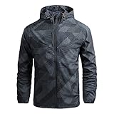 Regenjacken Herren Wasserdicht Atmungsaktiv Mit Kapuze GroßE GrößEn Dasongff Workwear Regenjacke Outdoorjacke Leichte Freizeitjacke Regen Jacke Reg